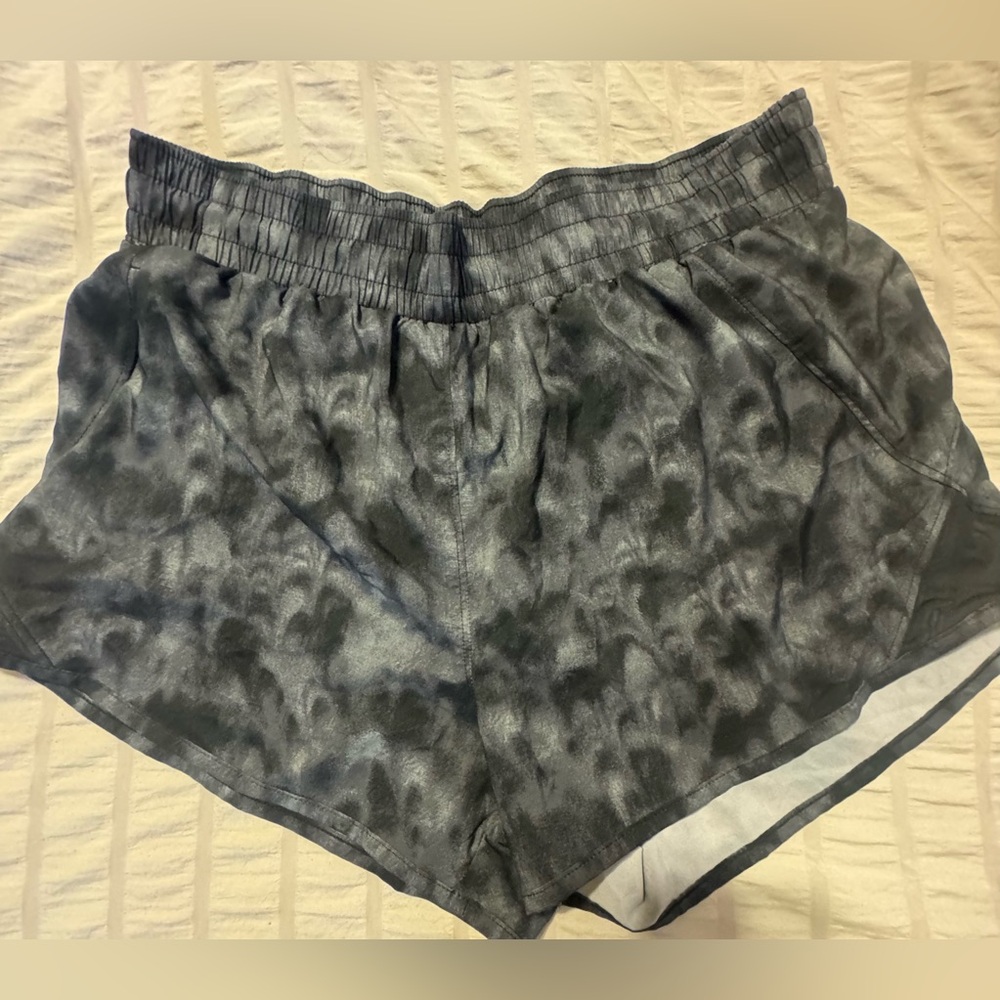 All in Motion Black and Gray Athletic Shorts